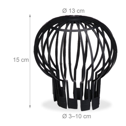 Blade stop for downpipe protection in a set of 4