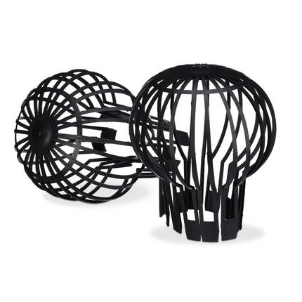 Blade stop for downpipe protection in a set of 4