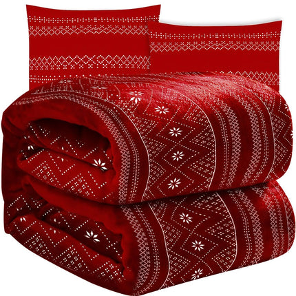 Deka 1.6x2m + 2x povlak na polštář Ruhhy 22594