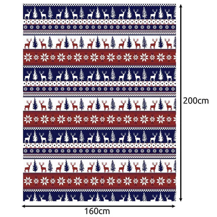 Couverture 1,6x2m + 2x taie d'oreiller Ruhhy 24825