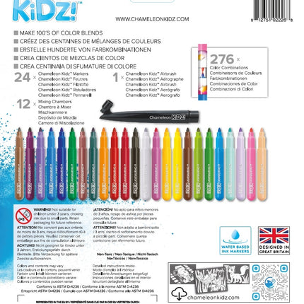 Blendy Pens Stationery Set Markers Blend And Spray, 24 Pcs