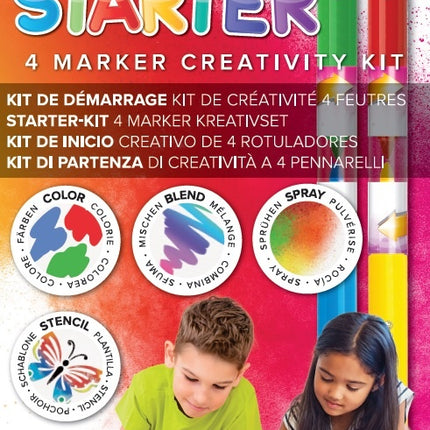 Blendy Pens Schreibwaren-Set Marker Starter 4