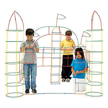 Blocks - straws - set 408 pcs. 22408