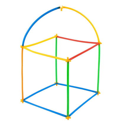 Blocks - straws - set 408 pcs. 22408