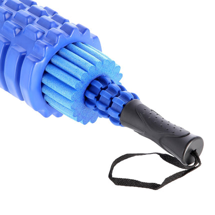 Blaues 3-in-1-Schaumstoffrollen-Set