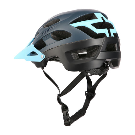 Blauer Erwachsenenhelm, Größe M (53-58 cm)