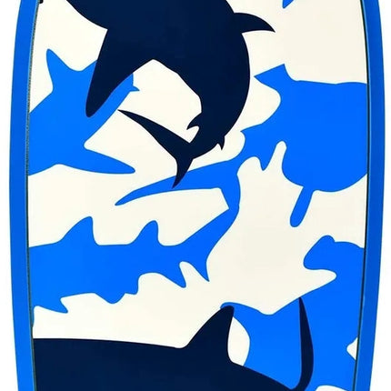 Bodyboard modrý 83x47x5.5 cm s bezpečnostním lankem