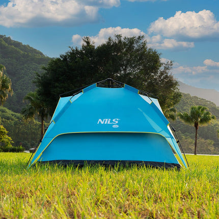 Blue Camping Tent, 2-Person, Lightweight, Waterproof