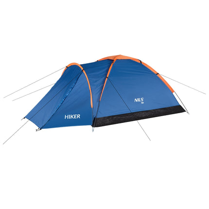 Blaues Campingzelt für Wanderer, 2 Personen