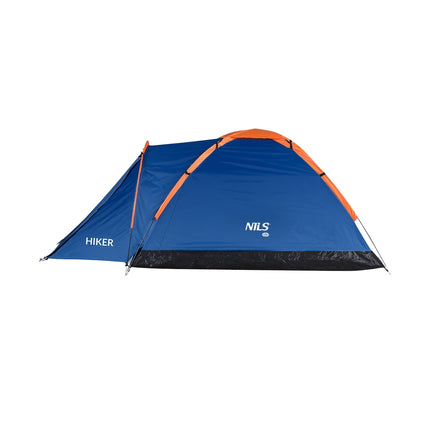 Blaues Campingzelt für Wanderer, 2 Personen