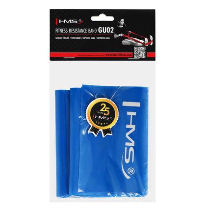 Blaues Fitness-Widerstandsband, 1200 x 120 x 0.5 mm
