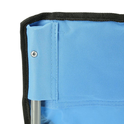 Blue Folding Beach Chair, Lightweight, Portable