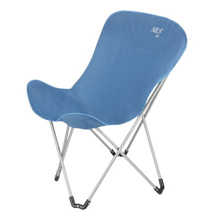Blue Folding Camping Chair, Lightweight, Portable