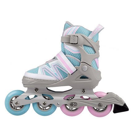 Blaugraue Inlineskates, Größe L