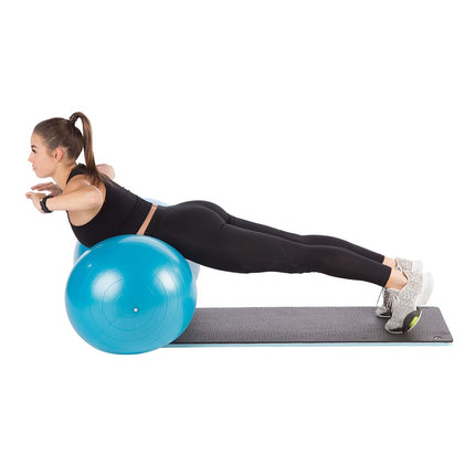 Blue Gymnastic Peanut Ball – Stability Exercise Equipment