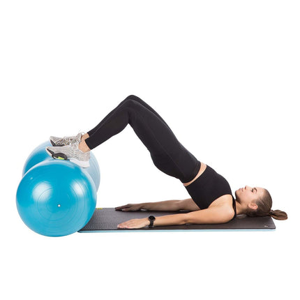 Blue Gymnastic Peanut Ball – Stability Exercise Equipment