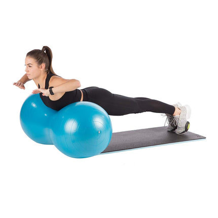 Blue Gymnastic Peanut Ball – Stability Exercise Equipment