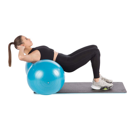 Blue Gymnastic Peanut Ball – Stability Exercise Equipment