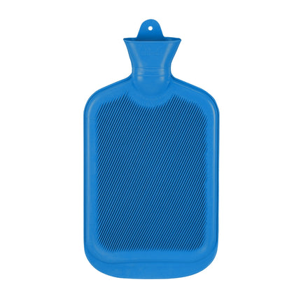 Blaue Wärmflasche 2L