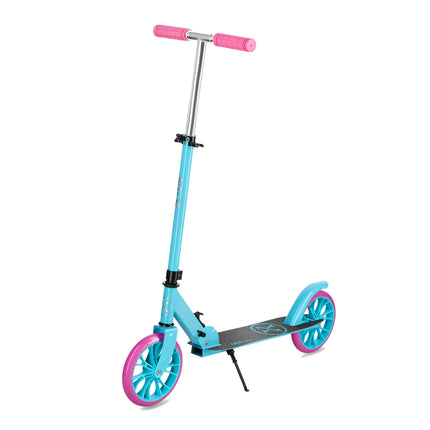 Blue Kick Scooter – Adjustable Height, Foldable Design