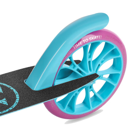 Blue Kick Scooter – Adjustable Height, Foldable Design