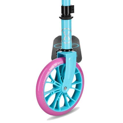 Blue Kick Scooter – Adjustable Height, Foldable Design