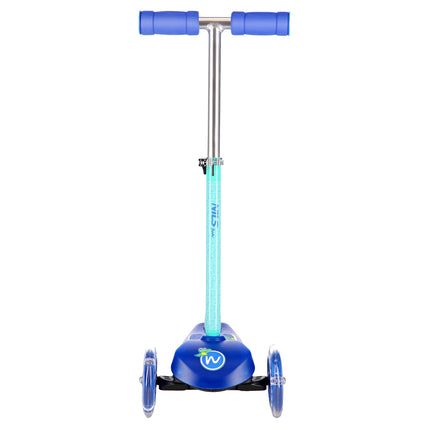 Blue Kids Scooter, Foldable, Lightweight Design