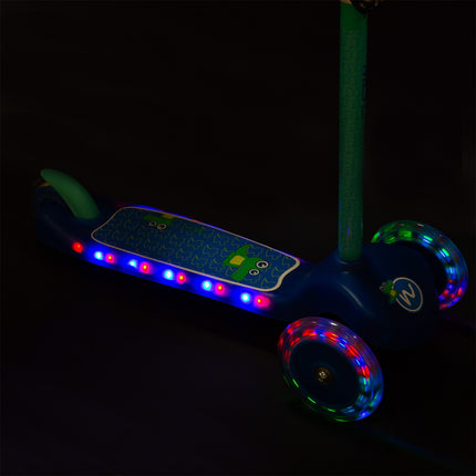 Blue Kids Scooter, Foldable, Lightweight Design