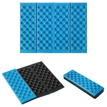 Blaue Mini-Klappmatte, kompaktes und tragbares Design