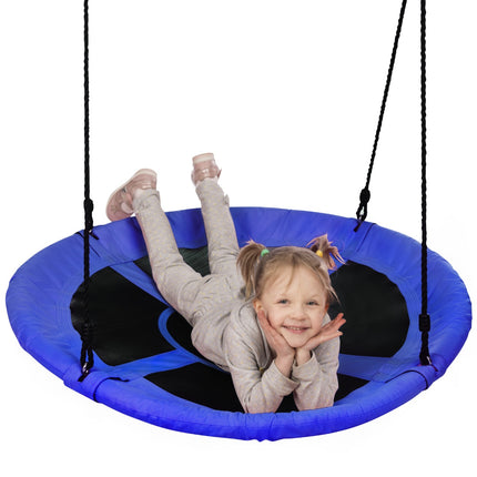 Blue Saucer Swing, 40-Inch, Outdoor Play