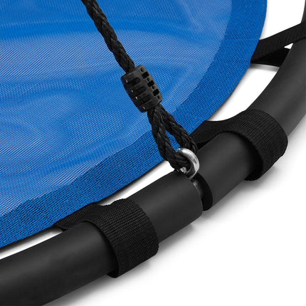 Blaue Untertassen-Schaukel, 100 cm, für draußen