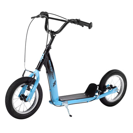 Blue Scooter, Foldable, Lightweight, Adjustable Height