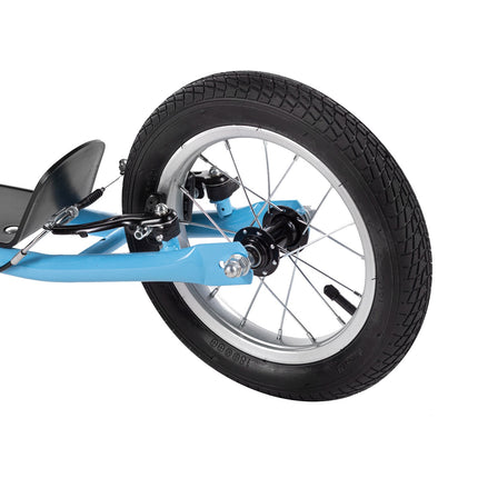 Blue Scooter, Foldable, Lightweight, Adjustable Height