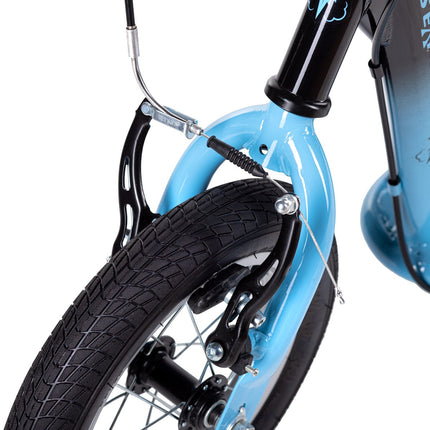 Blue Scooter, Foldable, Lightweight, Adjustable Height