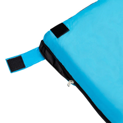 Blauer Schlafsack, leicht, kompakt, Camping