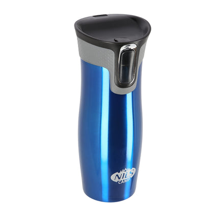 Blue Thermal Cup, 300ml, Insulated Stainless Steel