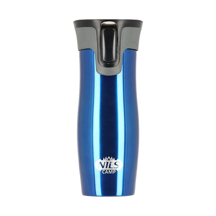 Blue Thermal Cup, 300ml, Insulated Stainless Steel
