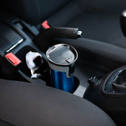 Blue Thermal Cup, 300ml, Insulated Stainless Steel