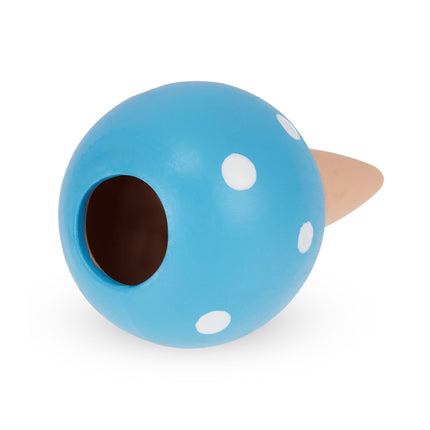 Blue clay cones - set of 4