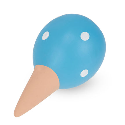 Blue clay cones - set of 4