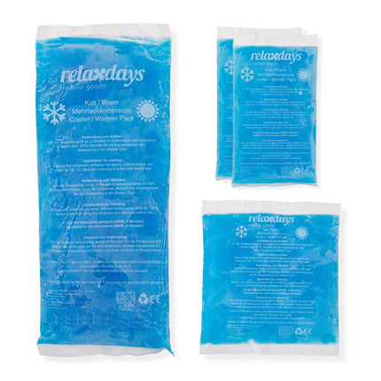 Blaue Kühlbirnen im 4er-Set