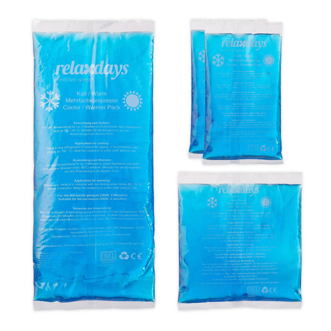 Blaue Kühlbirnen im 4er-Set