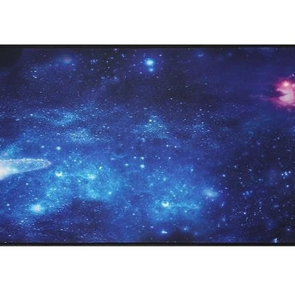 Blue keyboard mouse pad