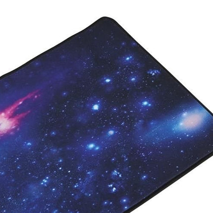 Blue keyboard mouse pad