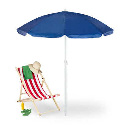 Blue parasol 160 cm