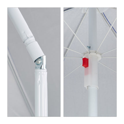 Blauer Sonnenschirm 160 cm