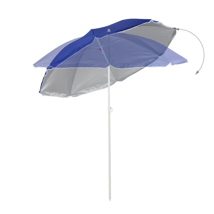 Blauer Sonnenschirm 160 cm