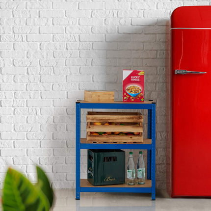 Blue shelf for high load 5 levels