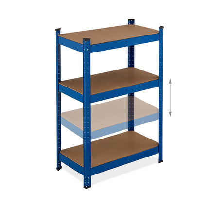 Blue shelf for high load 5 levels