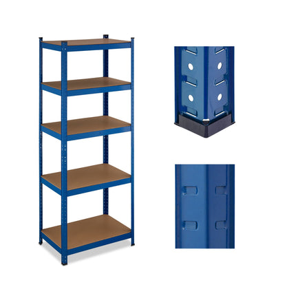 Blue shelf for high load 5 levels